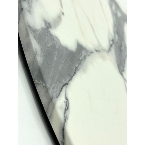 Romeo White Marble Round Table Tops –...