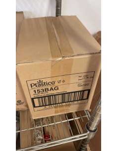 153Bag White Plastic... 2
