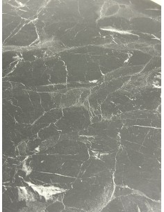 Round Alcantara Black Table... 2