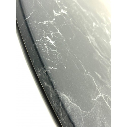 Round Alcantara Black Table Tops – 70...