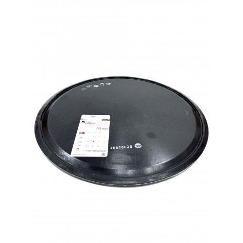 Round Alcantara Black Table Tops – 70...