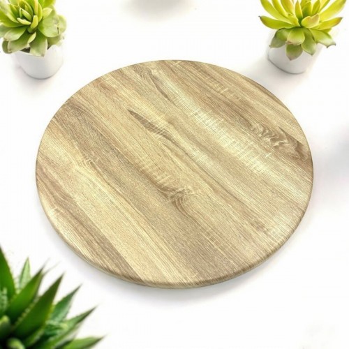 Round Wood Effect Table Tops – 70 cm Dia