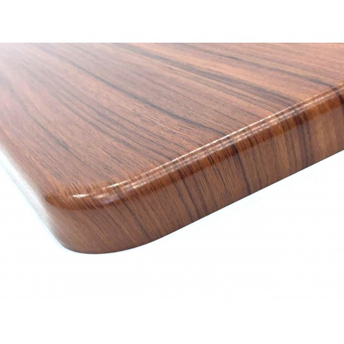 Square Mid-Wood Effect Table Tops –...