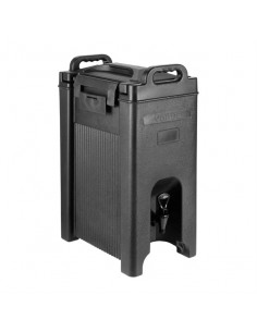 Vogue Insulated Drink Dispenser 20Ltr Black - Suitable for hot and cold -30 to 100℃