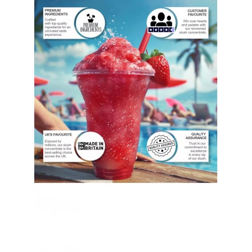 Slush Machine Syrup Blue Raspberry...