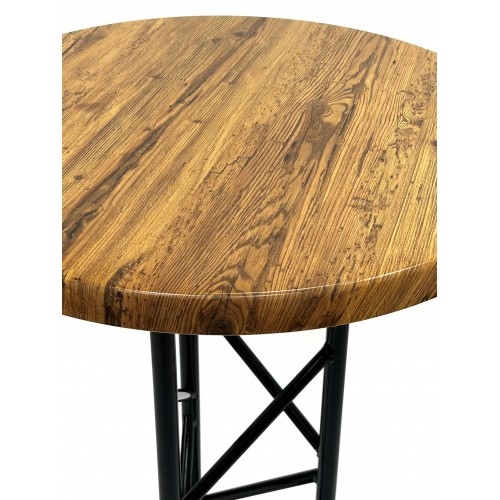 Stowe Truss High Tables with Aged...