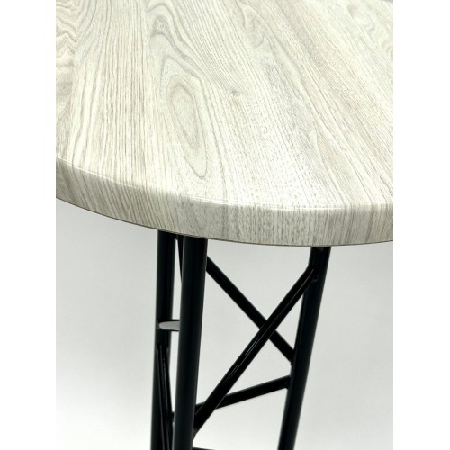 Stowe Truss High Tables with White...