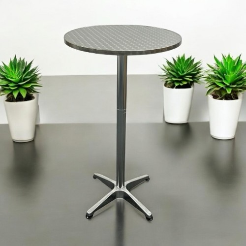 Aluminium Poseur High Table