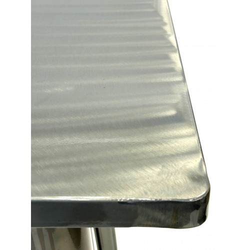 Silver Metal Tolix High Tables