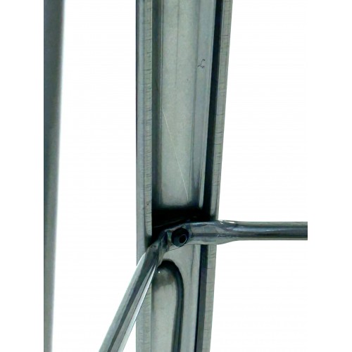 Silver Metal Tolix High Tables