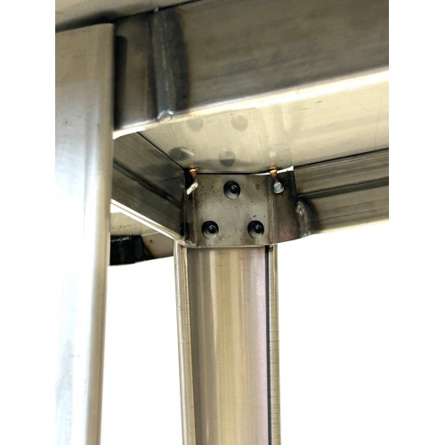 Silver Metal Tolix High Tables