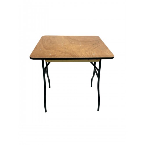 2’6” x 2’6” Square Varnished Table Desk