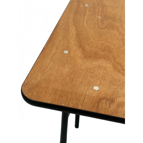 2’6” x 2’6” Square Varnished Table Desk