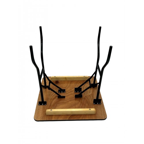 2’6” x 2’6” Square Varnished Table Desk