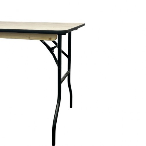 5ft Varnished Wooden Table