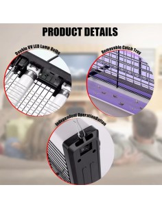 Zapper Commercial Fly Killer 2 x 15W  Insect Bug Zapper Remover 2