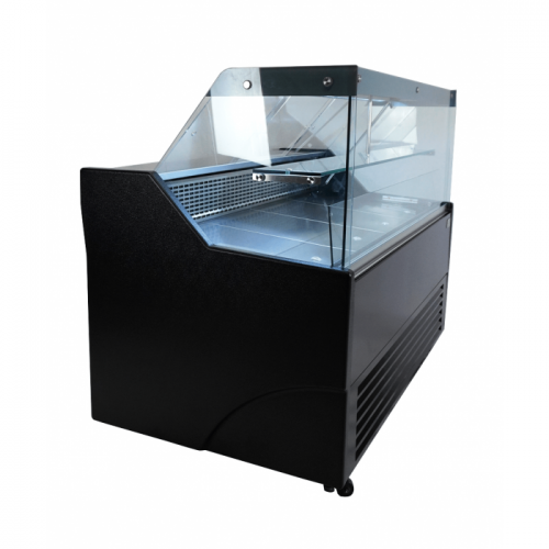 Black Refrigerated Serve Over Deli...