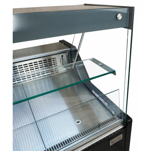 Black Refrigerated Serve Over Deli...