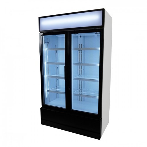 Double Glass Door Refrigerator FCU...
