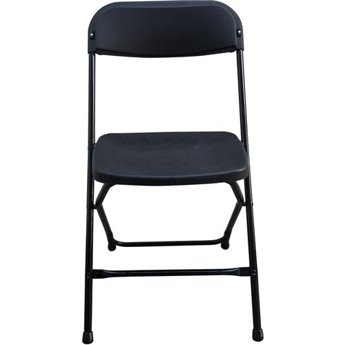 Foldable Chair Steel Black | Stalwart DA-AX234