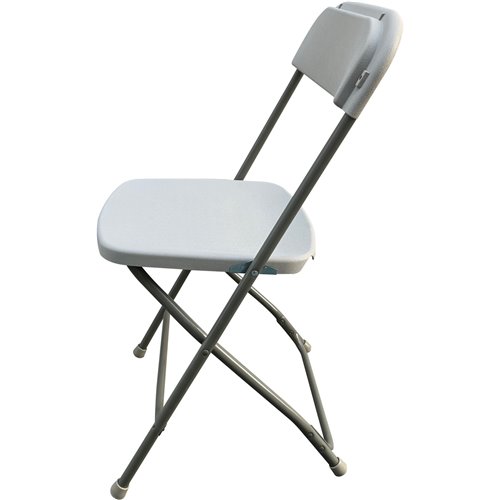Foldable Chair Steel Beige | Stalwart DA-AX236