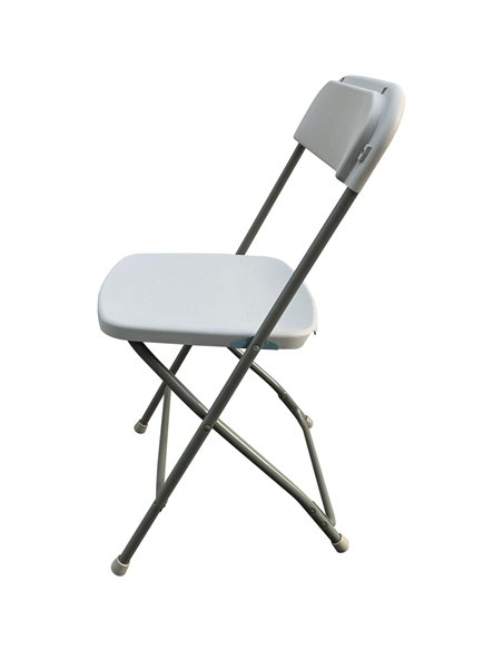 Foldable Chair Steel Beige | Stalwart DA-AX236