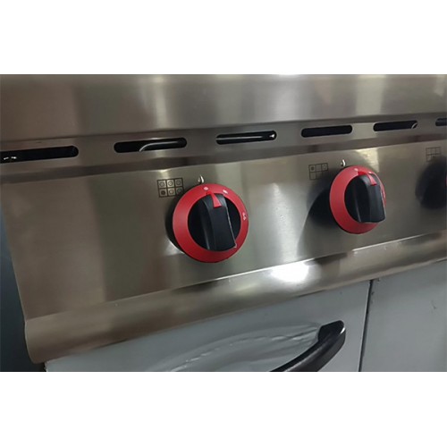Commercial Gas Range with Cabinet 6...