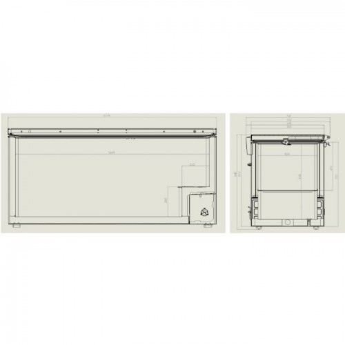 Stalwart Commercial Chest Freezer -...