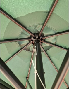 Garden Parasol 2.75mtr Diameter Green Heavy Duty 2