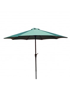 Garden Parasol 2.75mtr Diameter Green Heavy Duty