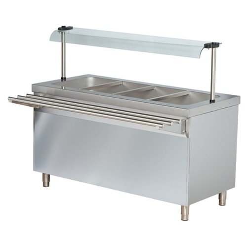 Professional Bain Marie with Open Cupboard 5xGN1/1 | Stalwart DA-BTEB718FN