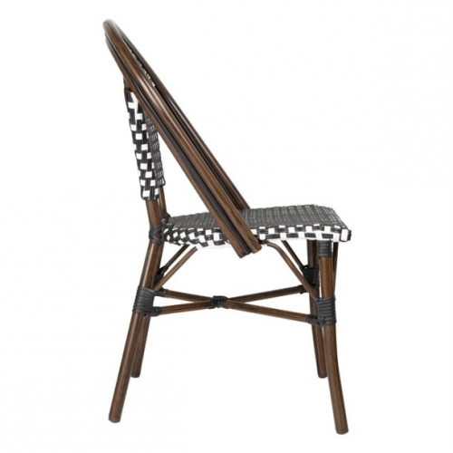 Bolero Parisian Style PE Rattan Chair...