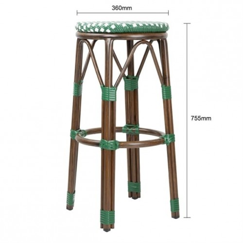 Bolero Parisian Style PE Rattan Bar... Bolero Parisian Style PE Rattan Bar...