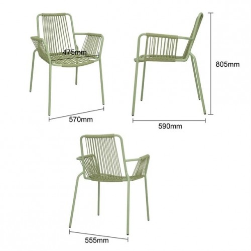 Bolero Melbourne Rope Design Arm...