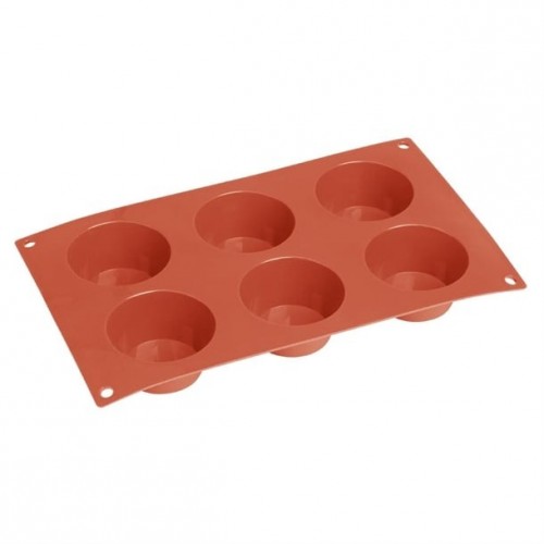 Vogue Silicone Round Mould 6 Cup