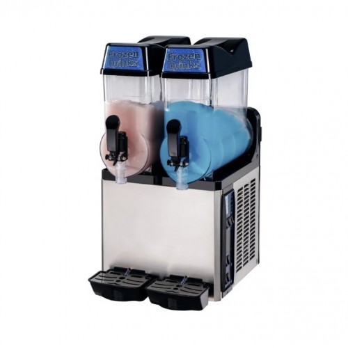 Commercial Slush Machine Maker 2 x 12...