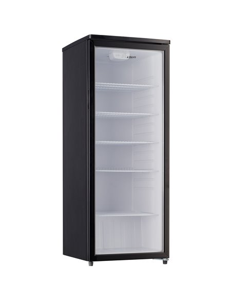 Commercial Display Refrigerator with Glass door 248 litres Black | DA-AX268BVC