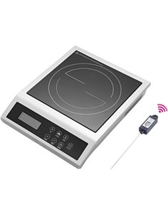 Commercial Induction cooker 2.5kW with Core temperature probe | Adexa AMD125
