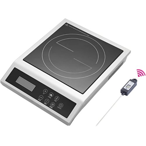 Commercial Induction cooker 2.5kW with Core temperature probe | Adexa AMD125