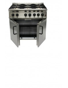 Parry GB6 LPG Gas 6 Burner Oven 2