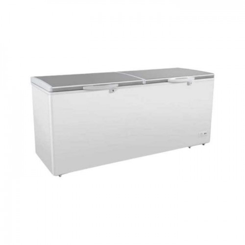 White Chest Freezer With Stainless...