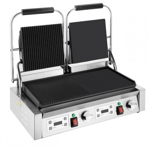Buffalo Double Contact Grill Flat...