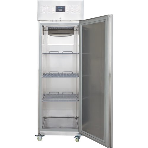 Commercial Upright Freezer 600L Single Door Stainless Steel Cabinet 655x855x2090mm | Stalwart DA-NORD26