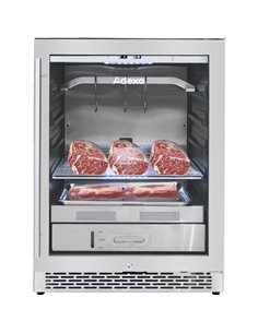 Professional Dry Aging Fridge Meat Maturation Cabinet 110L Stainless Steel 595x575x820mm | Stalwart DA-ZSA145N
