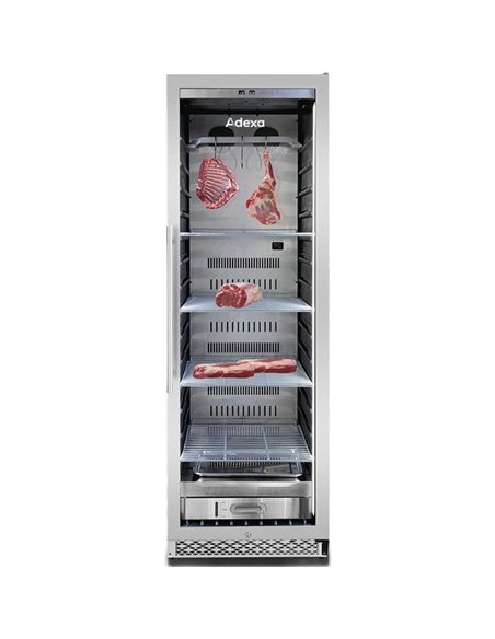 Professional Dry Aging Fridge Meat Maturation Cabinet 425L Stainless Steel 598x680x1818mm | Stalwart DA-ZSA450N