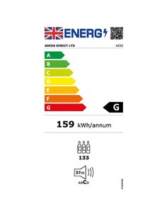 Professional Freestanding Wine Cooler 133 Bottles Capacity 490x575x1546mm | Stalwart DA-ZSA252 2
