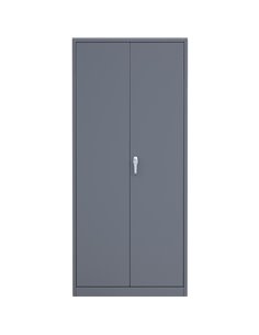 Professional Grey Steel Cabinet 2 Doors 800x400x1800mm | Stalwart DA-SART602
