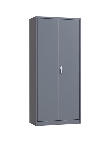 Professional Grey Steel Cabinet 2 Doors 800x400x1800mm | Stalwart DA-SART602