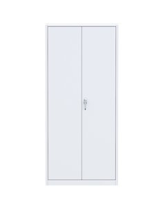 Professional White Steel Cabinet 2 Doors 800x400x1800mm | Stalwart DA-SART604