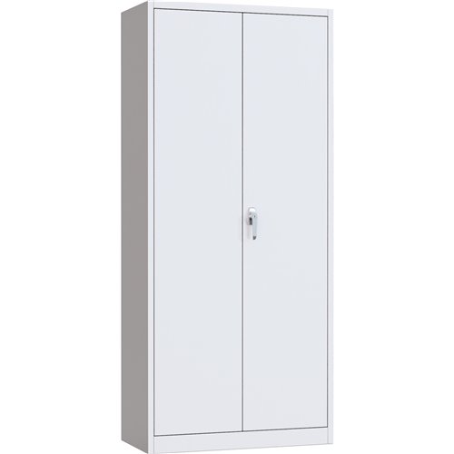 Professional White Steel Cabinet 2 Doors 800x400x1800mm | Stalwart DA-SART604